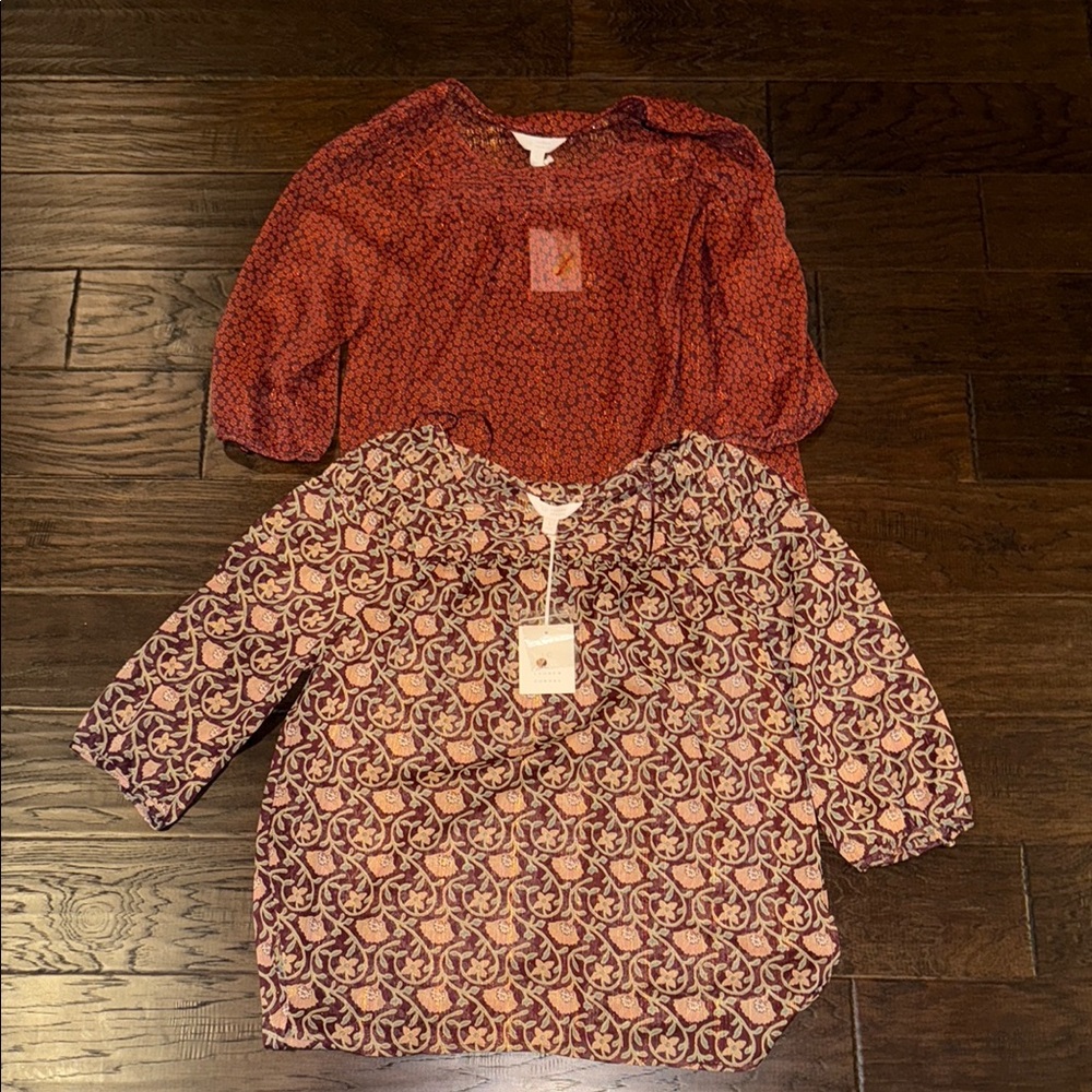 NEW LC Lauren Conrad Sheer Blouses Large